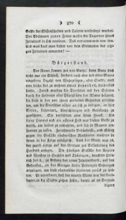 Bürgerstand