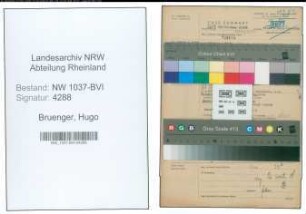 Entnazifizierung Hugo Bruenger , geb. 27.07.1889 (Elektromeister)