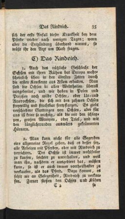 35-67, C) Das Rindvieh