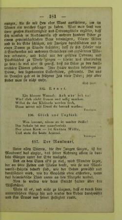 197. Der Maulwurf