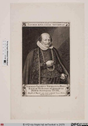 Bildnis Jeremias Jacob Stenglin