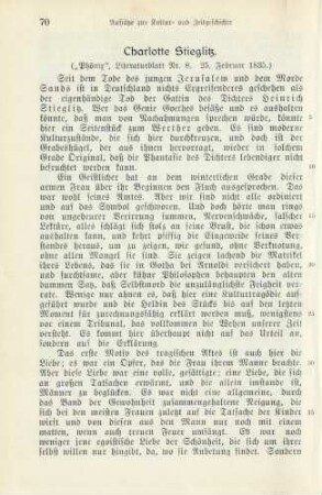 Charlotte Stieglitz