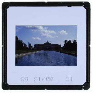 Stra, Villa Pisani : Fassade von Park aus