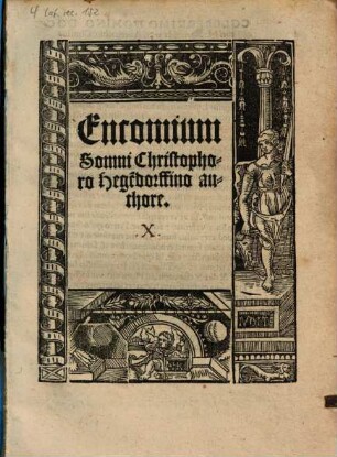 Encomium Somni
