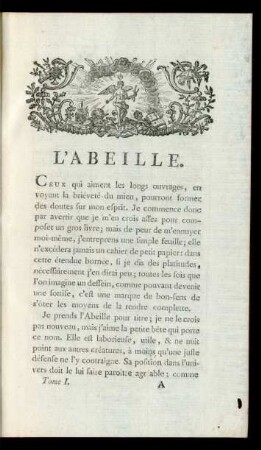 L'Abeille.