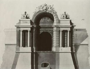 Desseins de Differentes Portes de villes et leurs Corps de Gardes