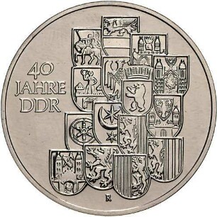 Deutsche Demokratische Republik: 1989 40 Jahre DDR