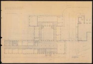 Kassenzahnärztliche Vereinigung Deutschlands, Berlin-Wilmersdorf: Neubau: Grundriss EG 1:100