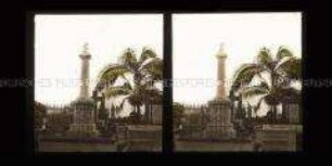 Friedhof mit Grabmälern, Port Louis