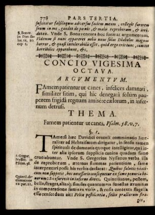 Concio Vigesima Octava.