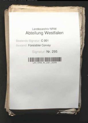 Korrespondenzen und Verhandlungen in der Bursfelder Kongregation