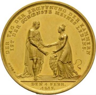Medaille, 1819