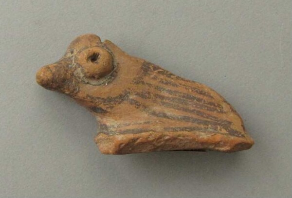 Handle of a clay vessel (?) as an animal figure