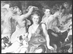 Rubens, Peter Paul / Snyders, Frans(?): Krönung der Diana, Detail, GK I 6293.