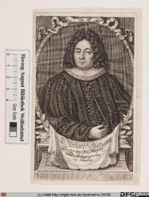 Bildnis Johann Michael Schumann