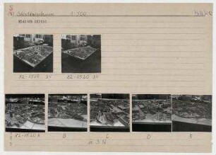 Modell: Stadtzentrum. Berlin, Mitte, Stadtzentrum