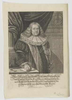 Bildnis des Marx Christoph Kress von Kressenstein