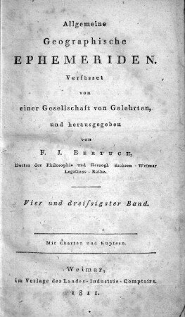 Biographische Notiz von dem berühmten Reisebeschreiber Herrn v. Bourgoing