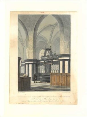 Grafik "Tombeau de Messire Jaques Felix de Coninck"