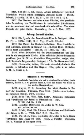 Anhang: Deutschkatholiken