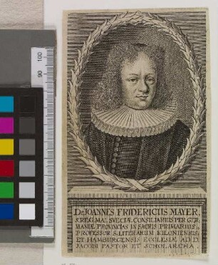 [Bildnis von Johann Friedrich Mayer]