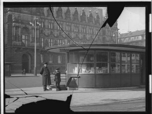 Verkehrspavillon Rathausmarkt (Hamburg-Altstadt): Teilansicht : SchumacherWV Nr. 345
