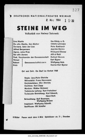 Steine im Weg