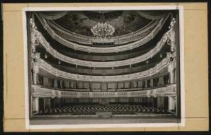 Stadttheater, Strasbourg: Ansicht Zuschauerraum