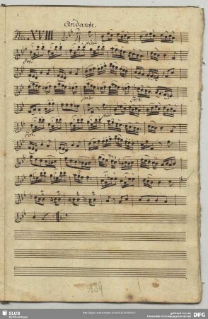 18. Anonymus, Andante, B-Dur