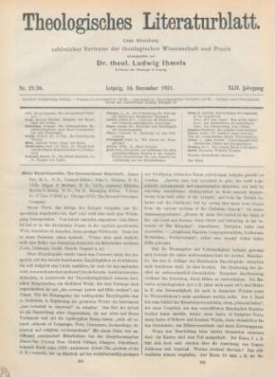 385-388 [Rezension] The international standard Bible encyclopedia