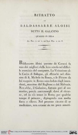 Ritratto di Baldassarre Aloisi