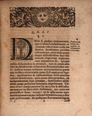 Dissertatio Ivridica De Svbstitvtionis Directae Argvmentis In Formvla Dvbia