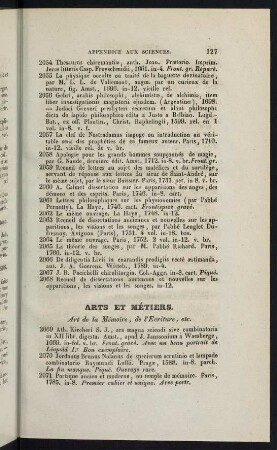 127-135, Arts et Métiers