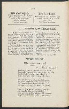 Dr. Tomás Sydenham