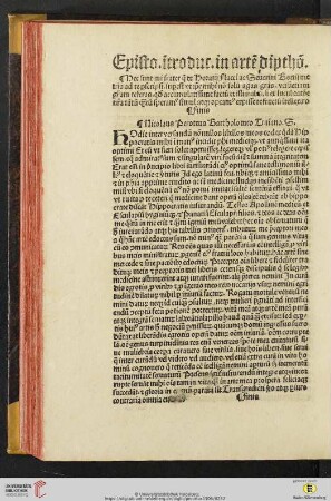 Episto. ītroduc. in artē dipthō.