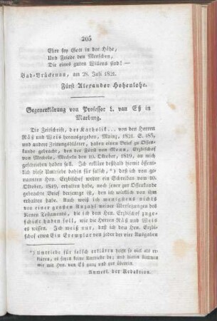205-206 Gegenerklärung des Herrn van Eß