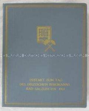 Fotodokumentation des FDGB zum Tag des Deutschen Bergmannes in Bad Salzungen