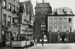 Linz am Rhein, Rheintor : Linz am Rhein. Rheintor. Stadtseite