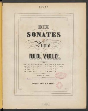 No. 3: F-Dur Op. 23