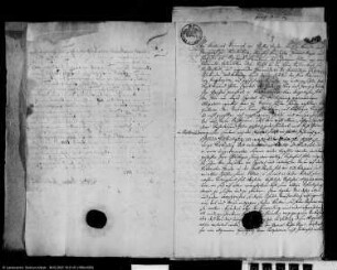 Geldakte des Markgrafen Heinrich von Schwedt