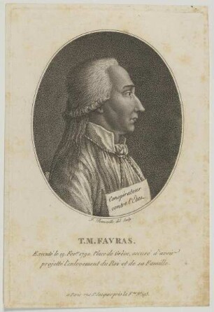 Bildnis des T. M. Favras