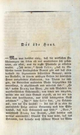 Das öde Haus
