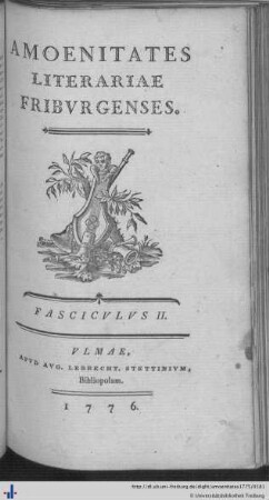 Fasciculus II.