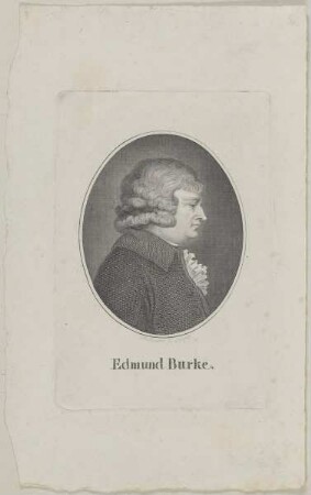 Bildnis des Edmund Burke