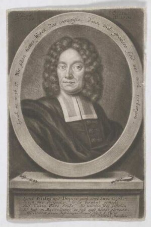 Bildnis des Cosmus Conrad Cuno