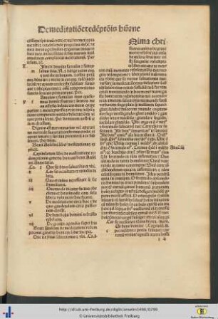 De meditatione redemptionis humanae.