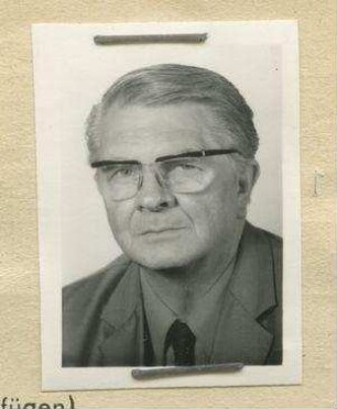 Bauingenieur Rudolf Mann