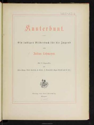 Kunterbunt : ein lustiges Bilderbuch für die Jugend