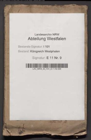 Stiftische Revenuenetats pro 1812