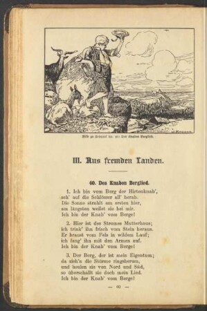 III. Aus fremden Landen
